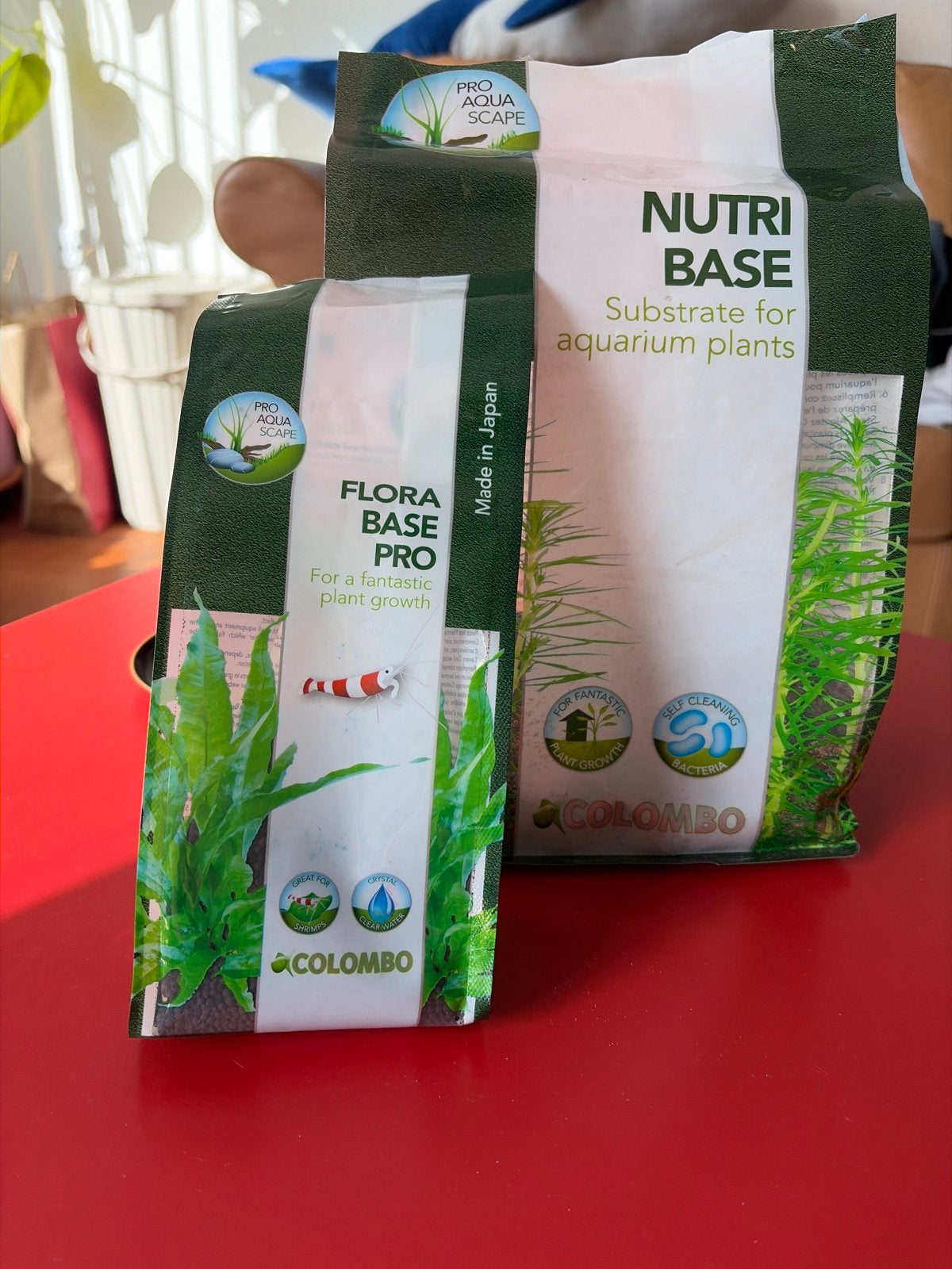Colombo nutri base en colombo flora base pro, Ophalen, Gebruikt, Grind, Zand of Voedingsbodem, Overige merken