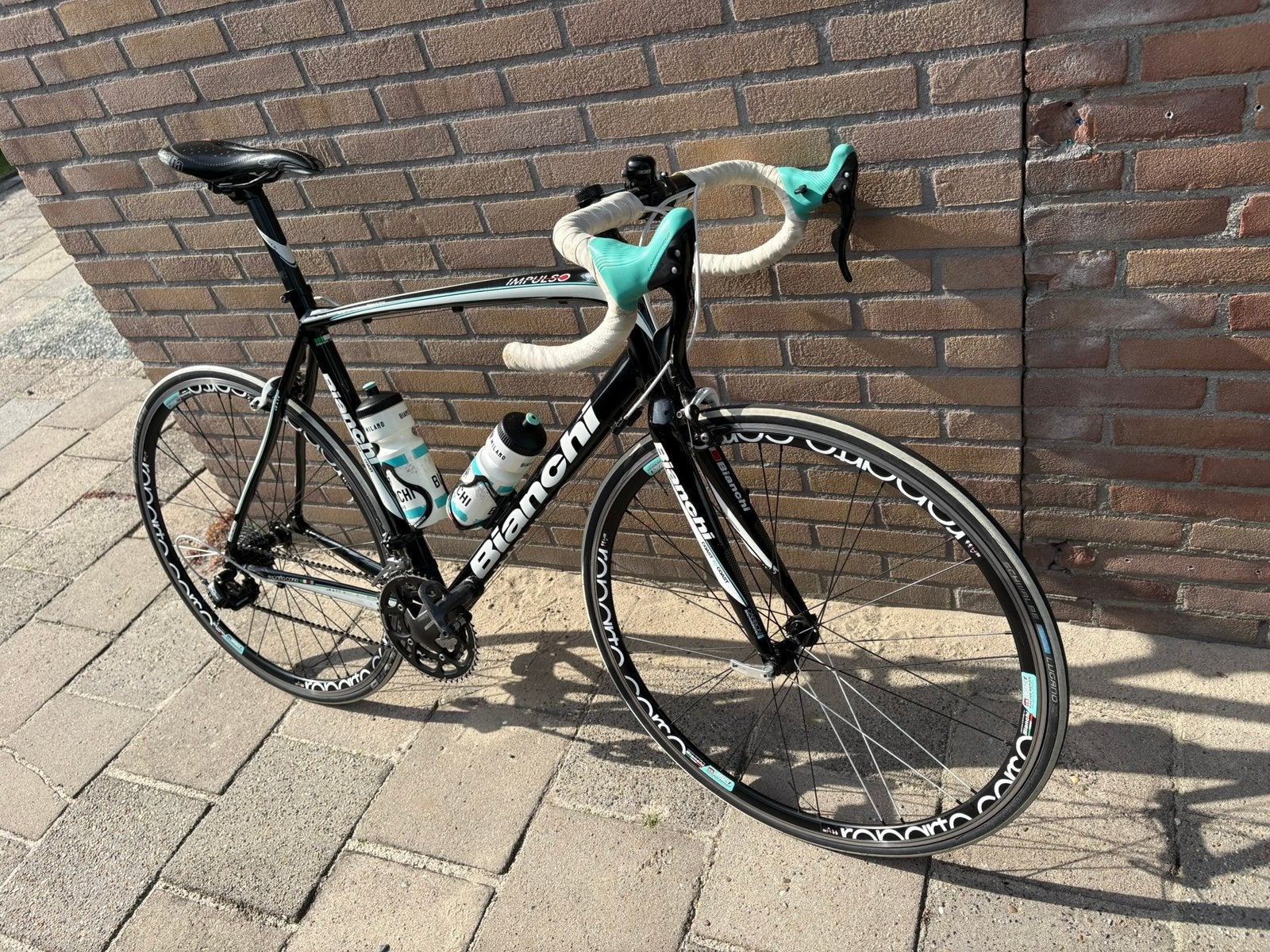 Bianchi Impulso maat 57 Campagnolo Veloce, Fietsen en Brommers, 28 inch, 10 tot 15 versnellingen, Aluminium, Zo goed als nieuw