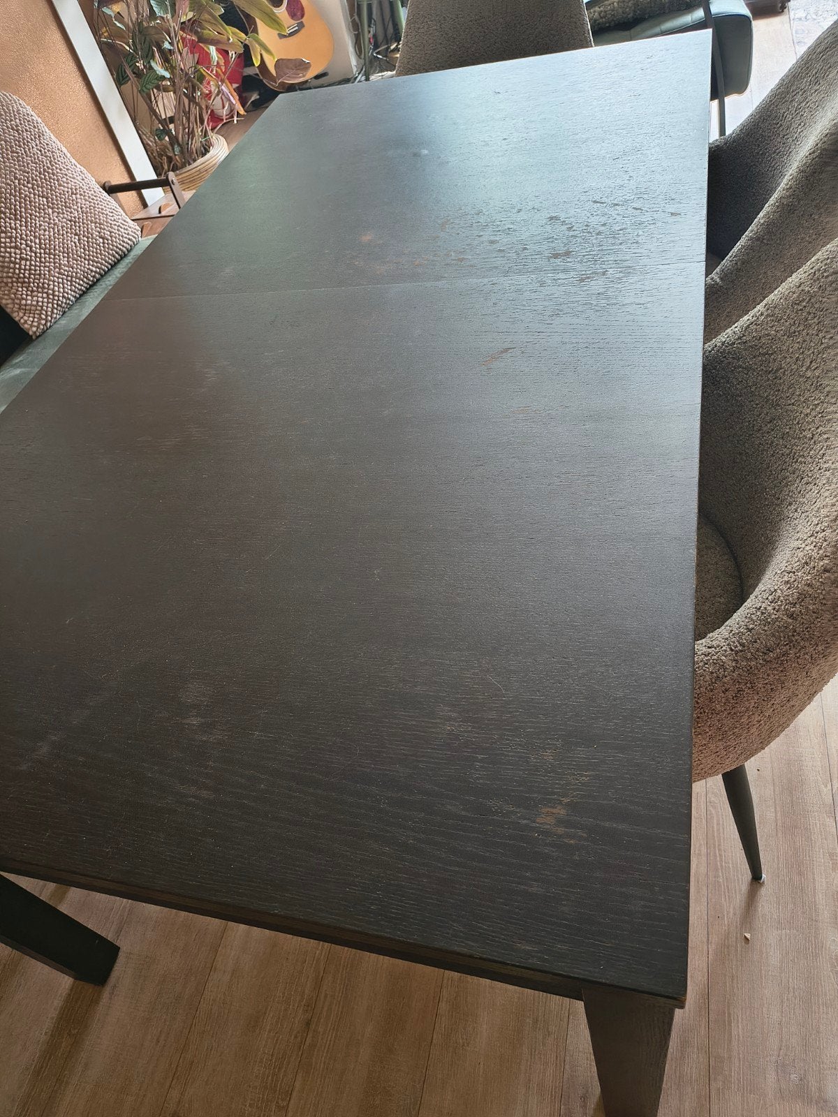 Ikea Bjursta eettafel uitschuifbaar, Ophalen, Gebruikt, 50 tot 100 cm, Vijf personen of meer