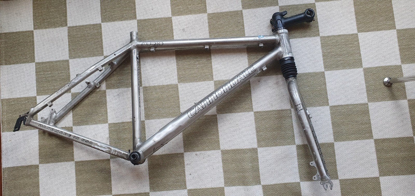 Cannondale Furio Frame fork set in maat L, Ophalen of Verzenden, Frame