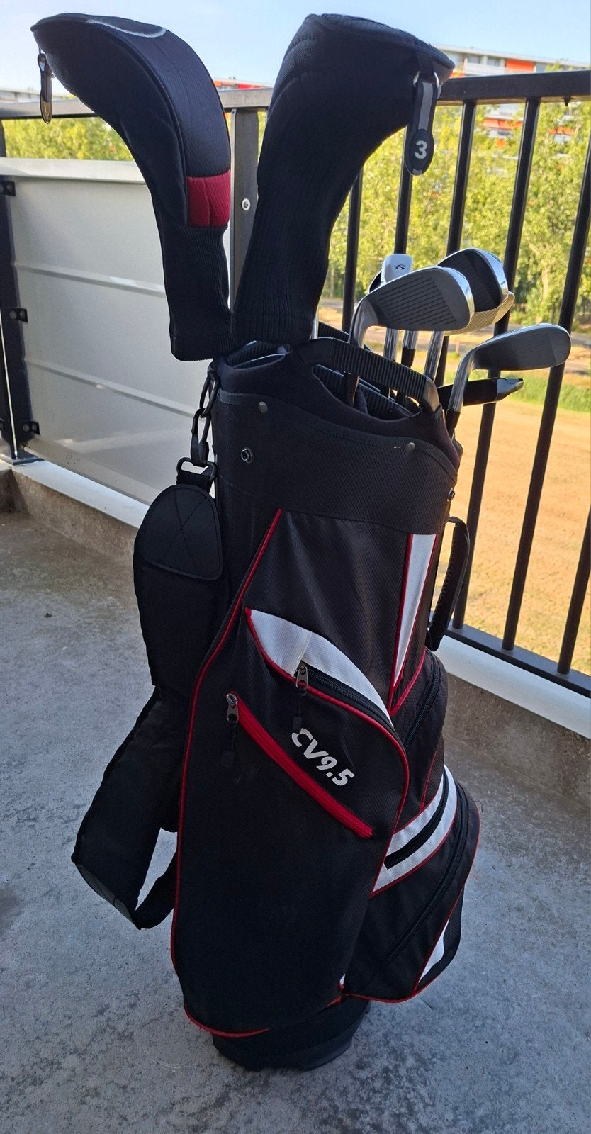 Complete dames golfset golfclubs golf set clubs graphite, Ophalen, Zo goed als nieuw, Set