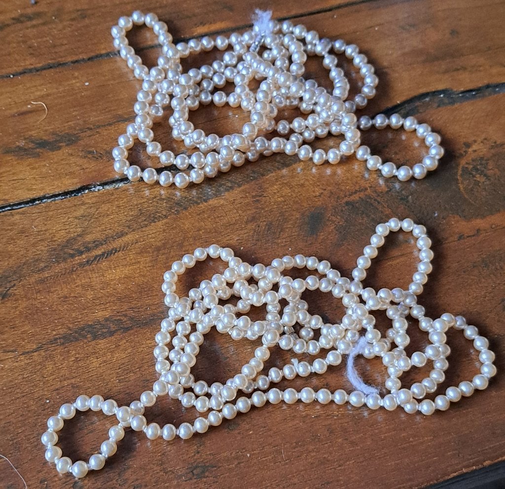Lange hals ketting 2st ca 70cm, Ophalen of Verzenden, Zo goed als nieuw, Zilver, Overige materialen