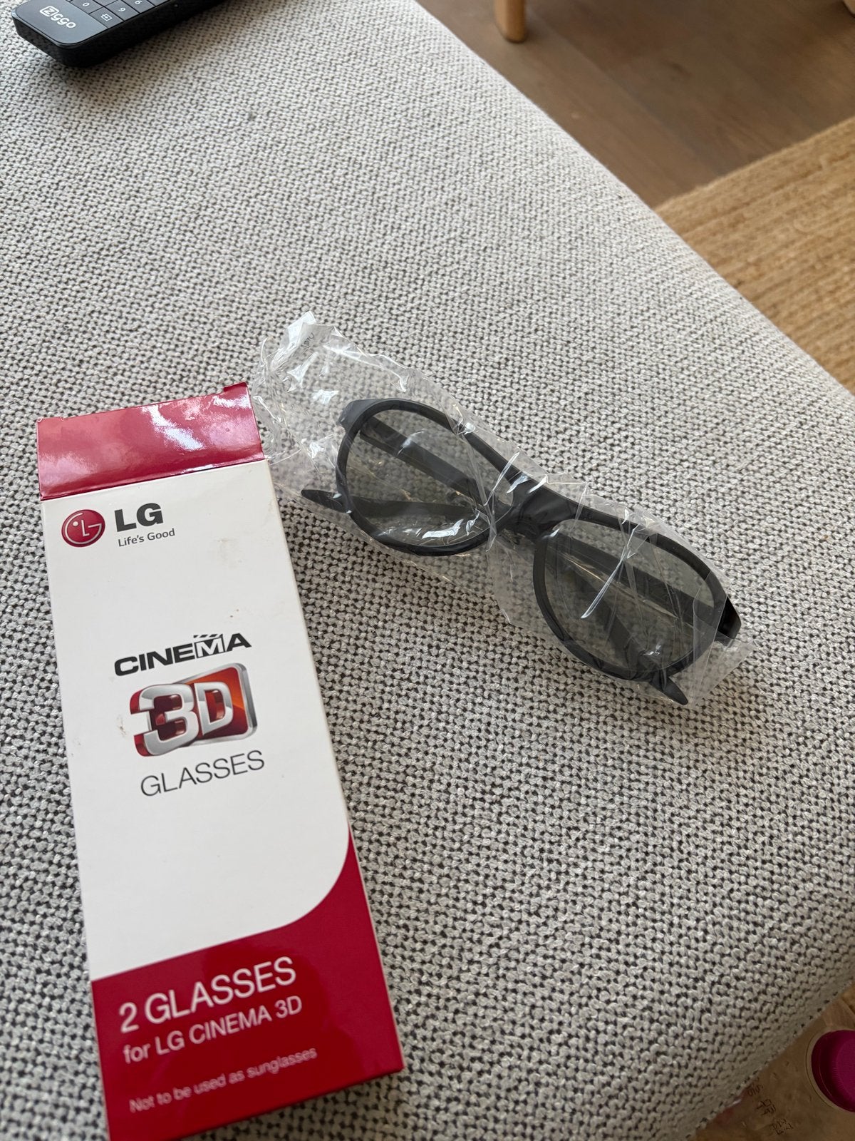 Nieuwe LG Cinema 3D Bril voor LG 3D TV's, Ophalen of Verzenden, Nieuw