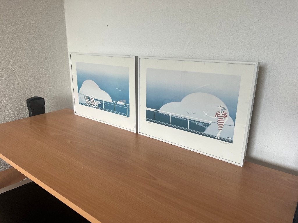Vintage Kunstposters,Cruising (Avant West -Germany), Antiek en Kunst, Ophalen of Verzenden