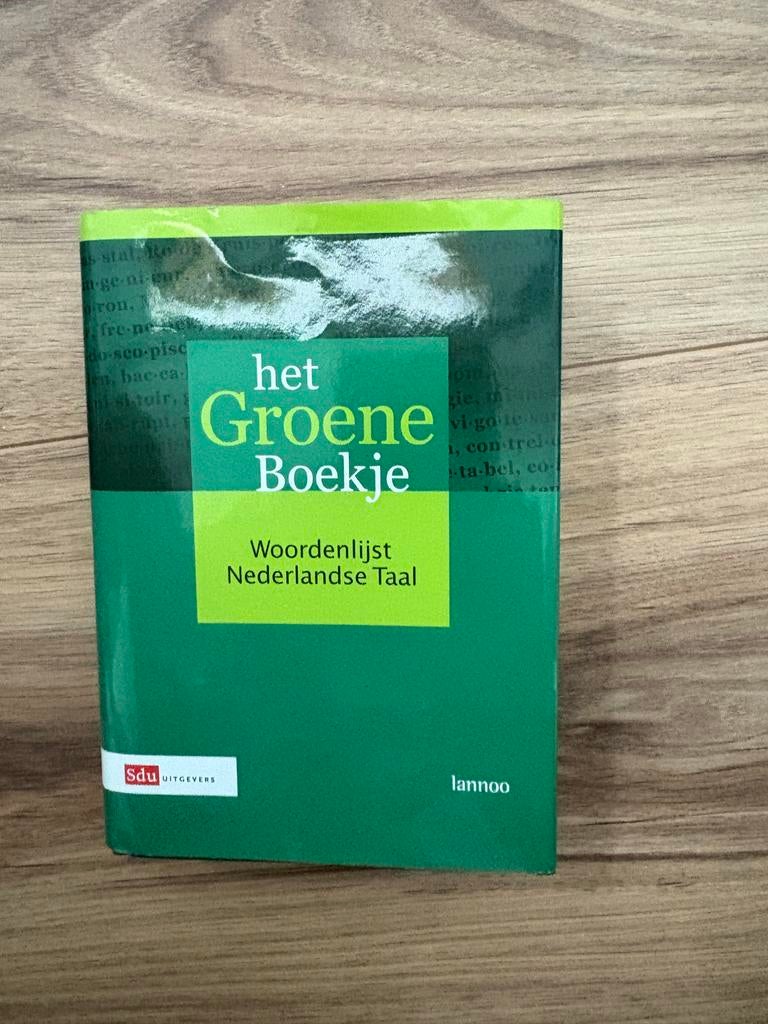 Het Groene Boekje: Woordenlijst Nederlandse Taal, Ophalen of Verzenden, Gelezen, Overige uitgevers, Nederlands