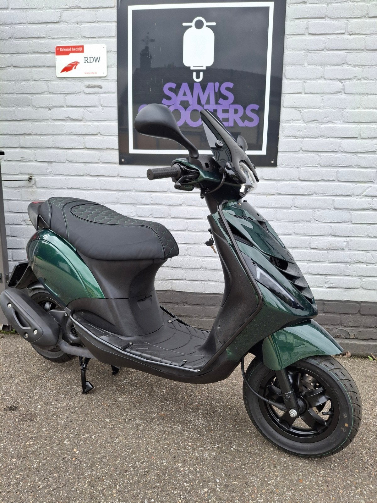 PIAGGIO ZIP 2021 - 1545 KM - 45 KM - 6MND GARANTIE, Ophalen, Gebruikt, Maximaal 45 km/u, Zip