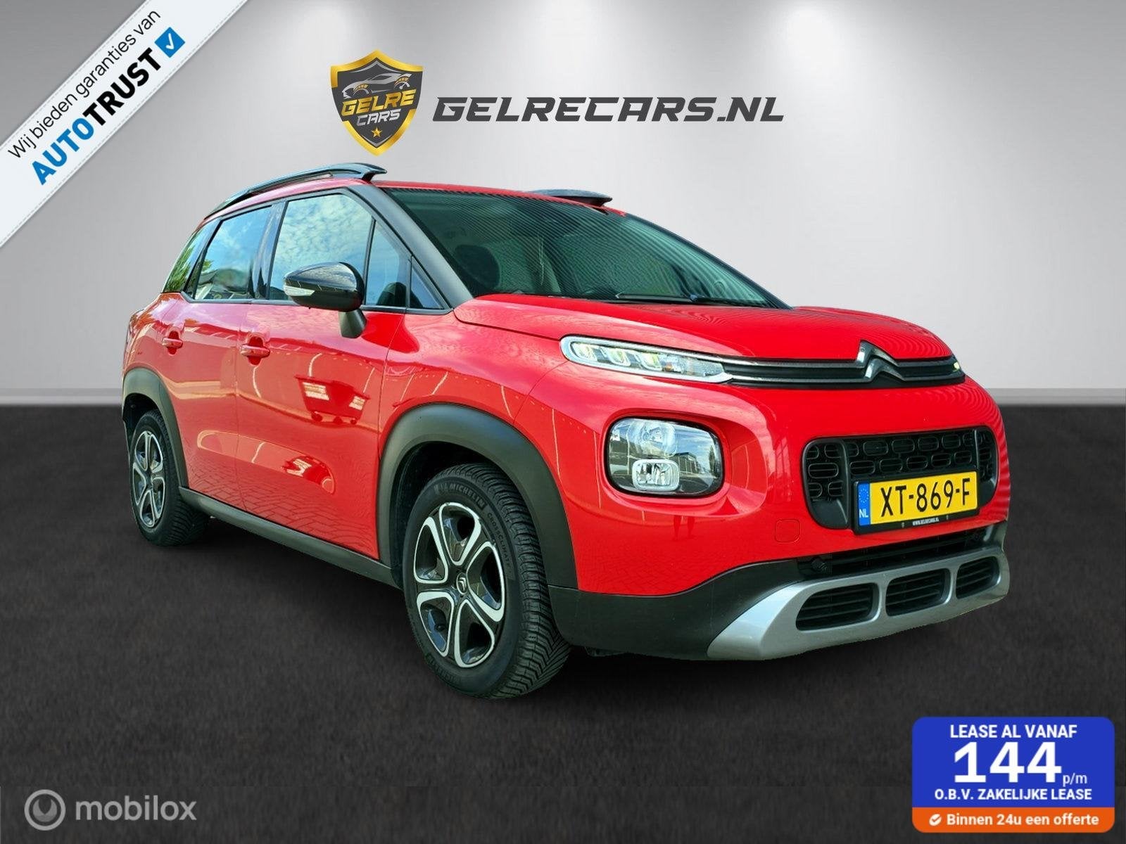 Citroen C3 Aircross 1.2 PureTech Feel TOPSTAAT, Auto's, Voorwielaandrijving, 83 pk, Gebruikt, 1199 cc