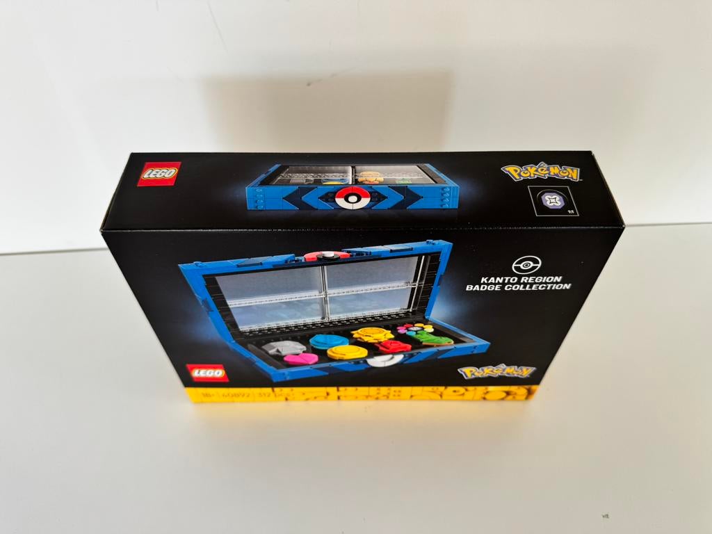 LEGO Pokémon Kanto Regio Badges set (40892), Ophalen of Verzenden, Zo goed als nieuw