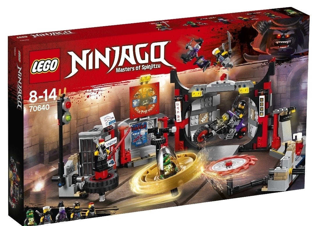 Lego Ninjago 70640 Hoofdkwartier - Compleet zonder doos, Gebruikt, Lego, Ophalen of Verzenden, Inclusief instructies