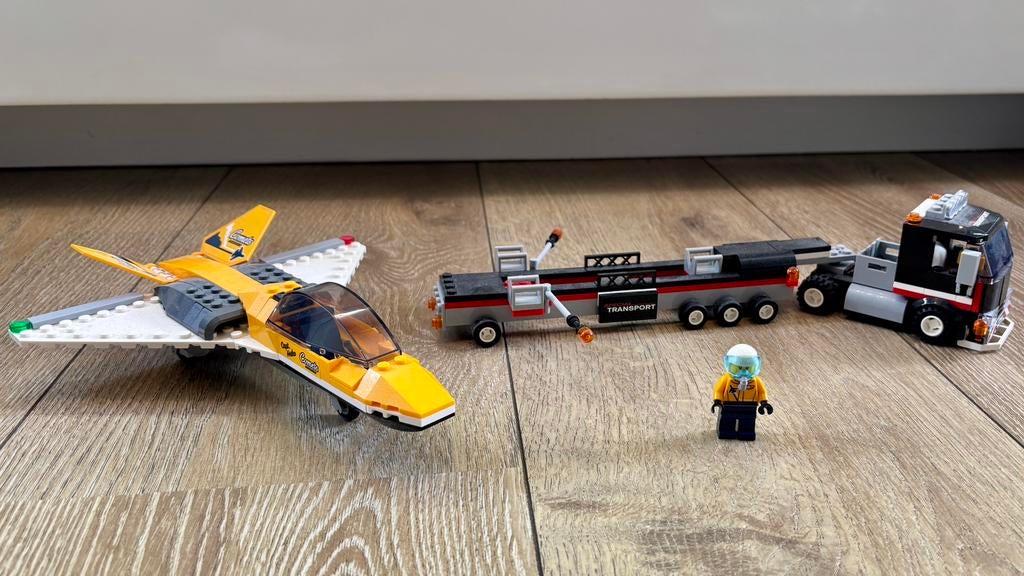 60289 Lego City Vliegshowjettransport, City, Lego, Ophalen of Verzenden, Zo goed als nieuw