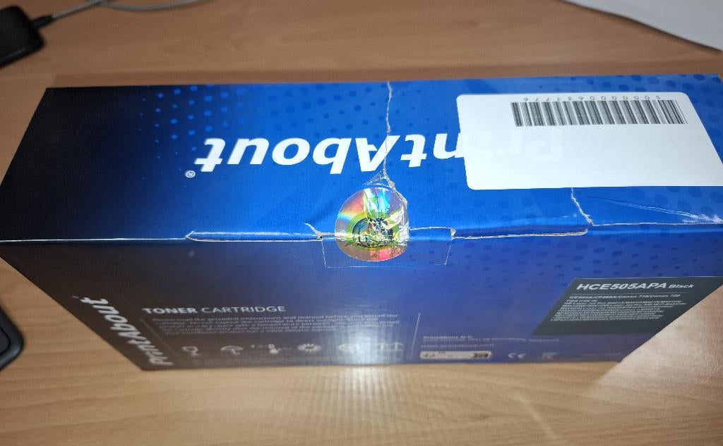 Nieuwe toner HP05A /CE505A compatible PrintAbout HCE505APA, Ophalen of Verzenden, Nieuw, Toner, PrintAbout