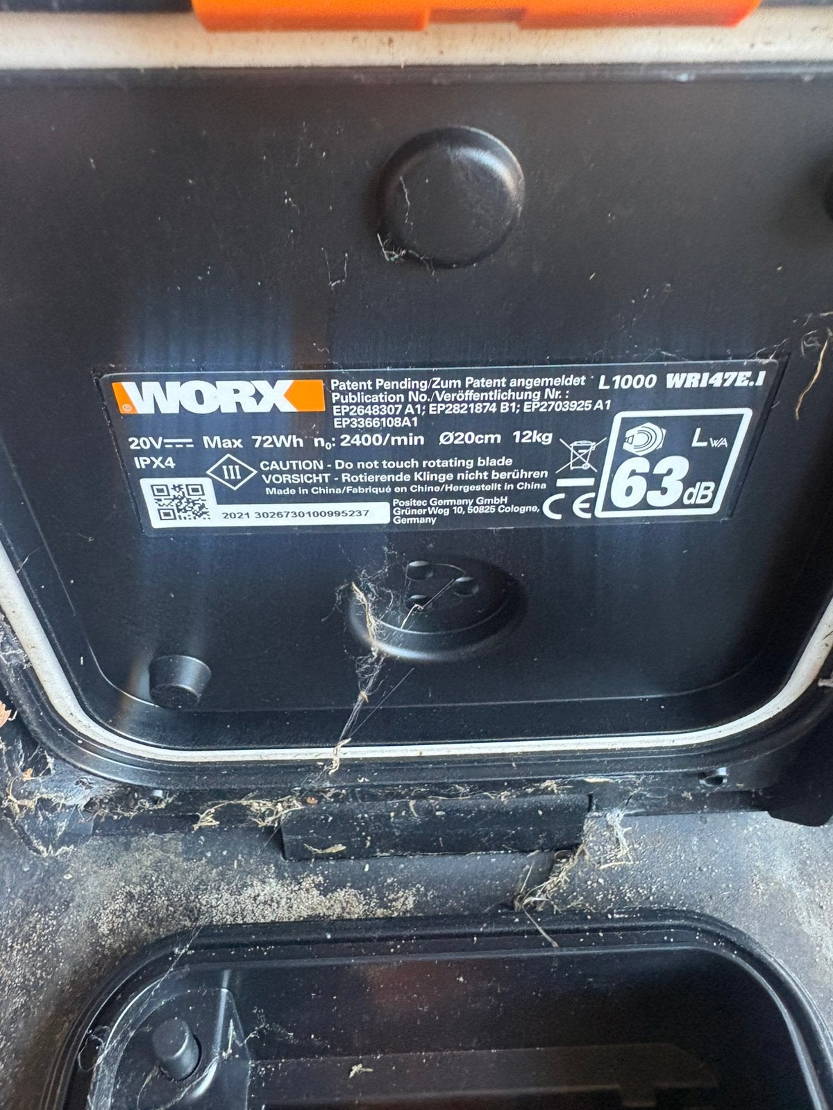 Worx robotmaaier landroid L1000, Ophalen, Gebruikt, W, W