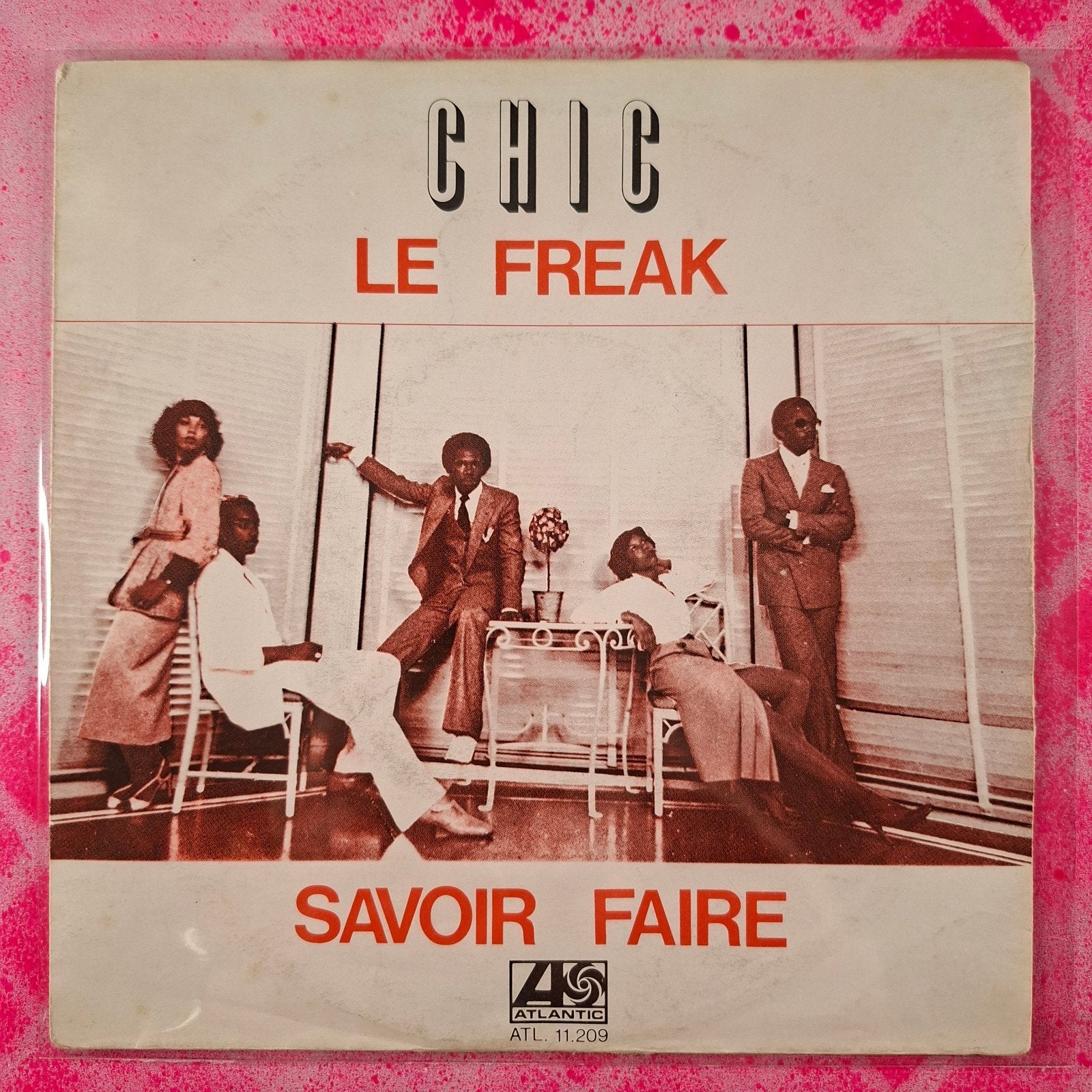 Chic (Nile Rodgers)  Le Freak single.                 Star45, Gebruikt, 7 inch, Ophalen of Verzenden, Overige typen
