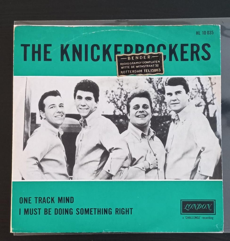 The Knickerbockers One Track Mind 45 FH NL 1966 GARAGE mono, Gebruikt, Originele persing, 7 inch, Single