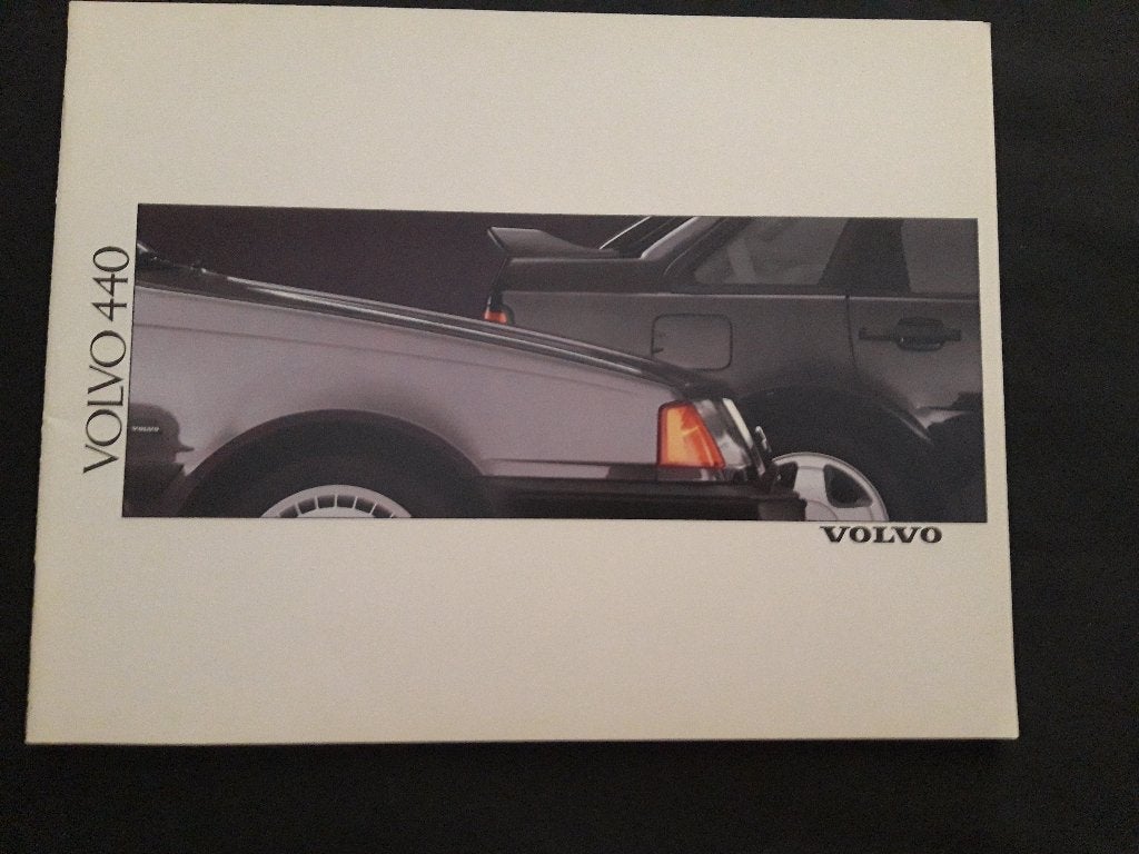 folder Volvo 440 '89 Nederlands, Ophalen of Verzenden, Zo goed als nieuw, Volvo
