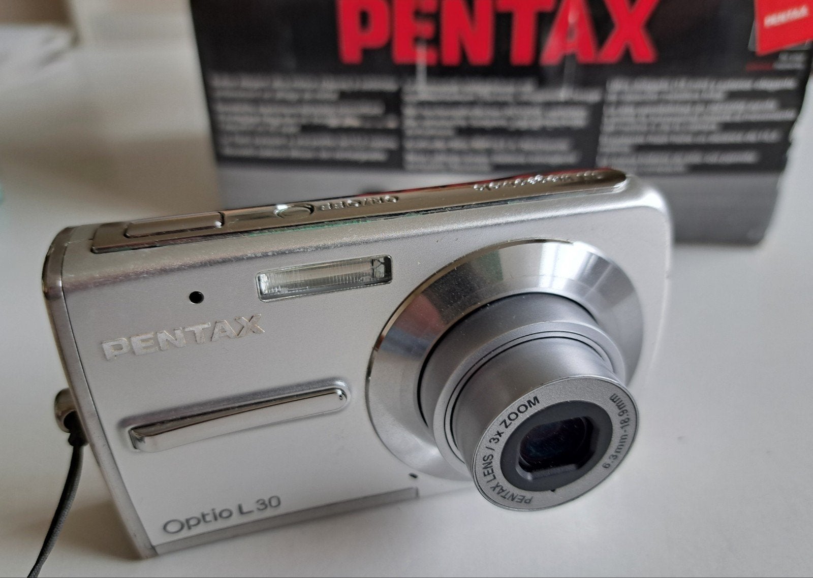 pentax optio L 30 compleet in goede staat, Audio, Tv en Foto, Ophalen of Verzenden, Pentax