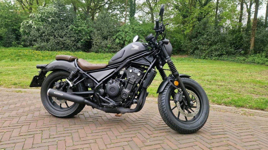 Honda CMX 500 Rebel, bj 2022, km 4097, A2 geschikt (Nwstaat), Motoren, Particulier, Chopper