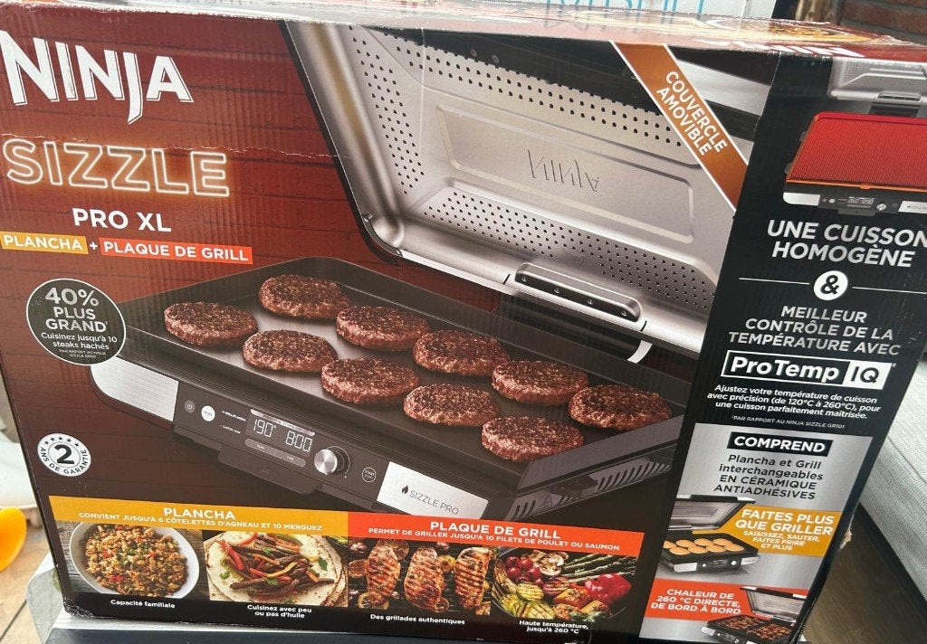 Ninja grillplaat, Ophalen, Nieuw