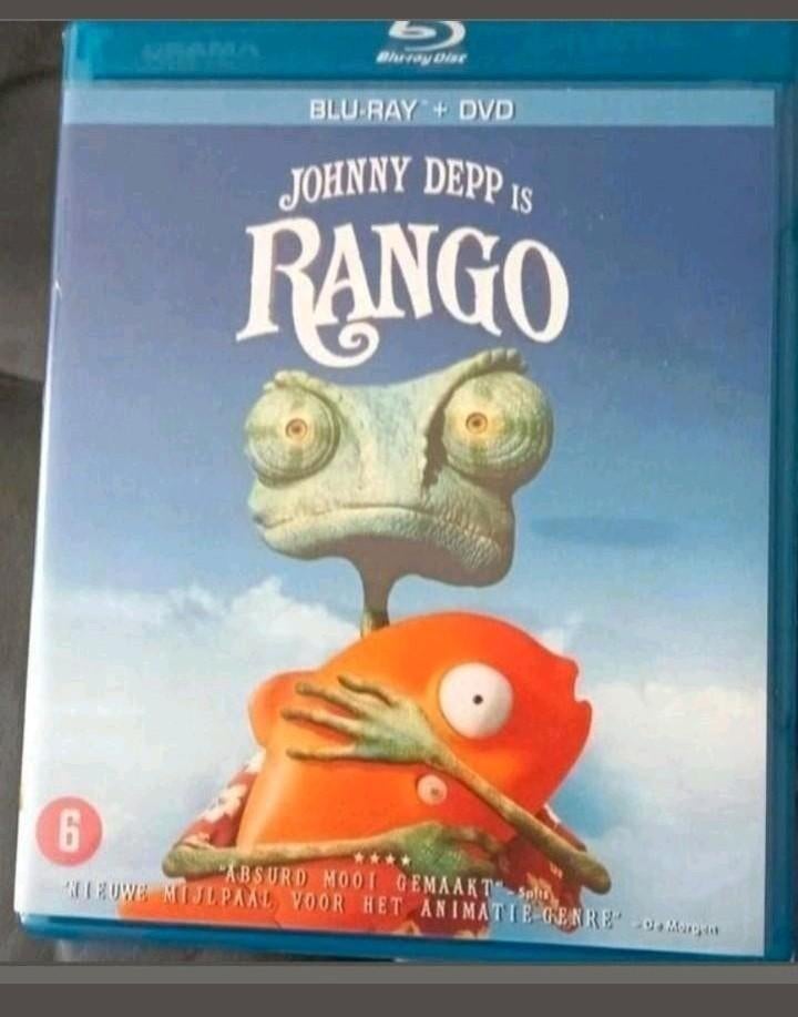 Rango bluray NL ondertiteld, Ophalen of Verzenden, Zo goed als nieuw, Tekenfilms en Animatie