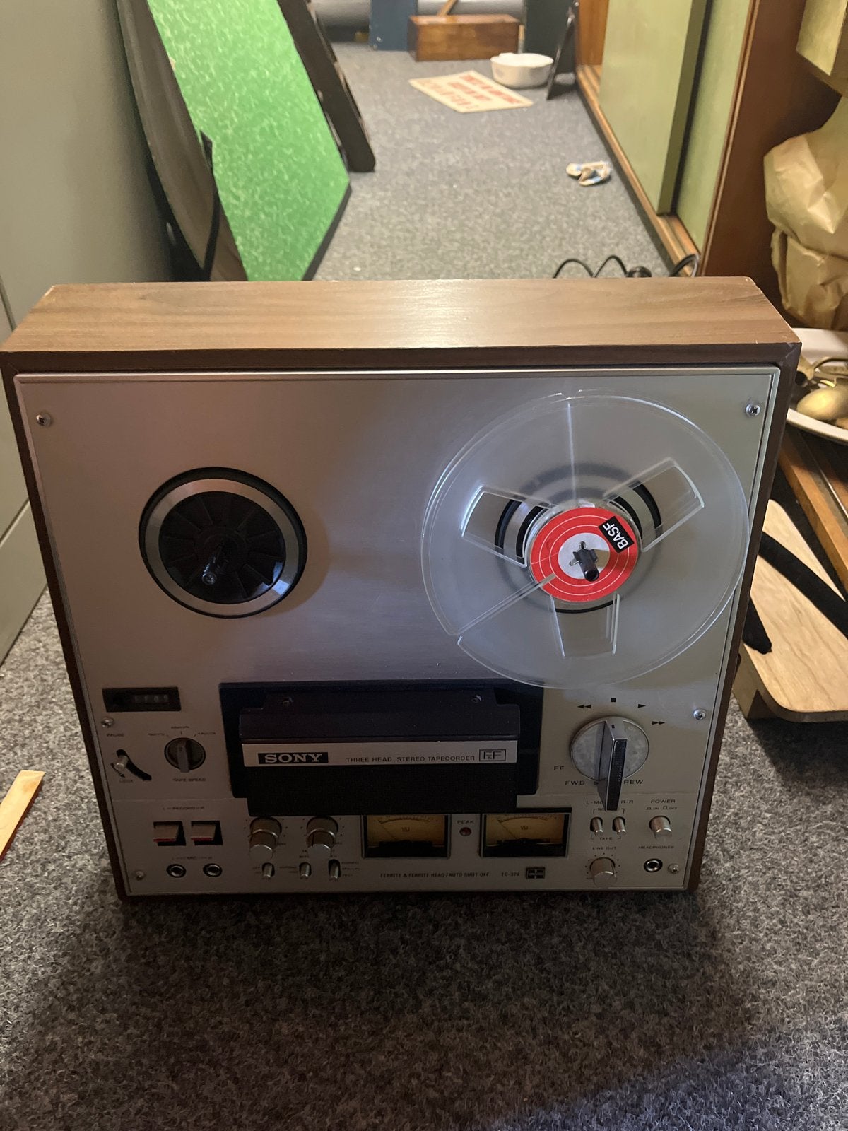 Sony TC-378 viersporen Stereo Bandrecorder, Verzenden, Bandrecorder