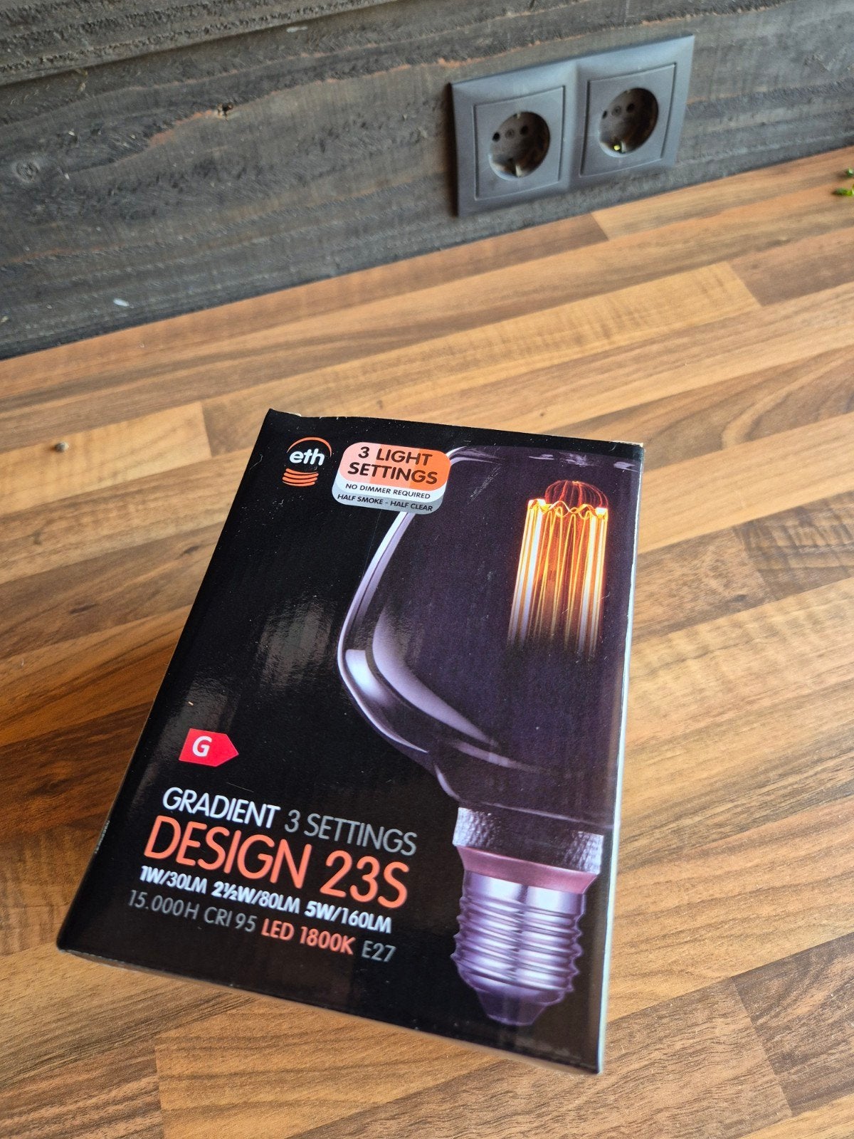 ETH Gradient Design 23S LED Lamp E27, Ophalen, Nieuw