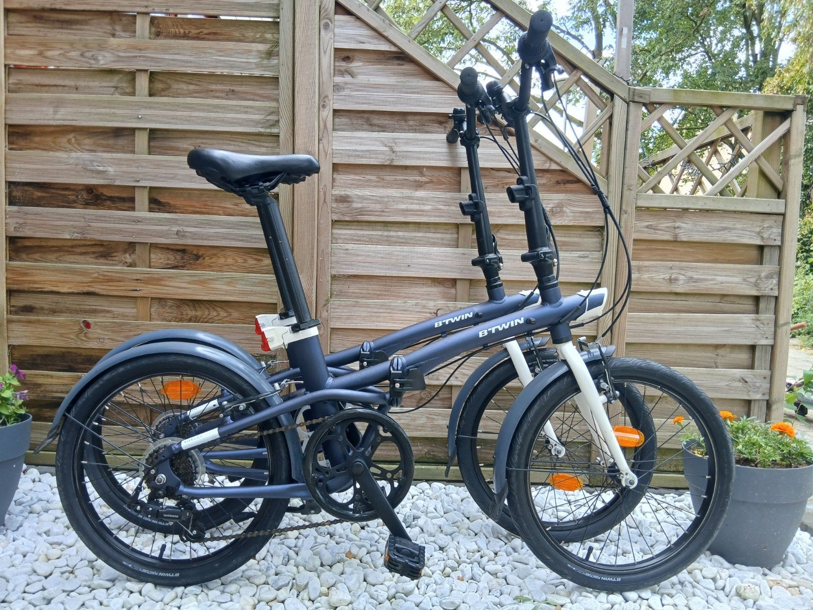 Zgan! Goede set Btwin Tilt 500 vouwfietsen!, Fietsen en Brommers, Fietsen | Vouwfietsen, Ophalen, 20 inch of meer, Versnellingen