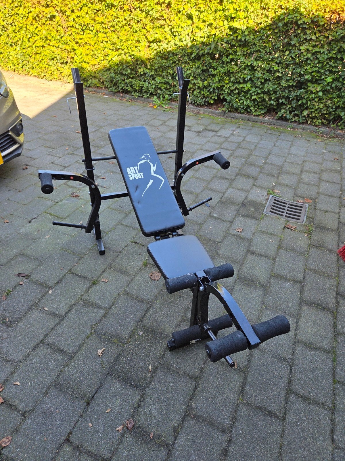 fitnessbank, Ophalen, Zo goed als nieuw, Metaal, Krachtstation