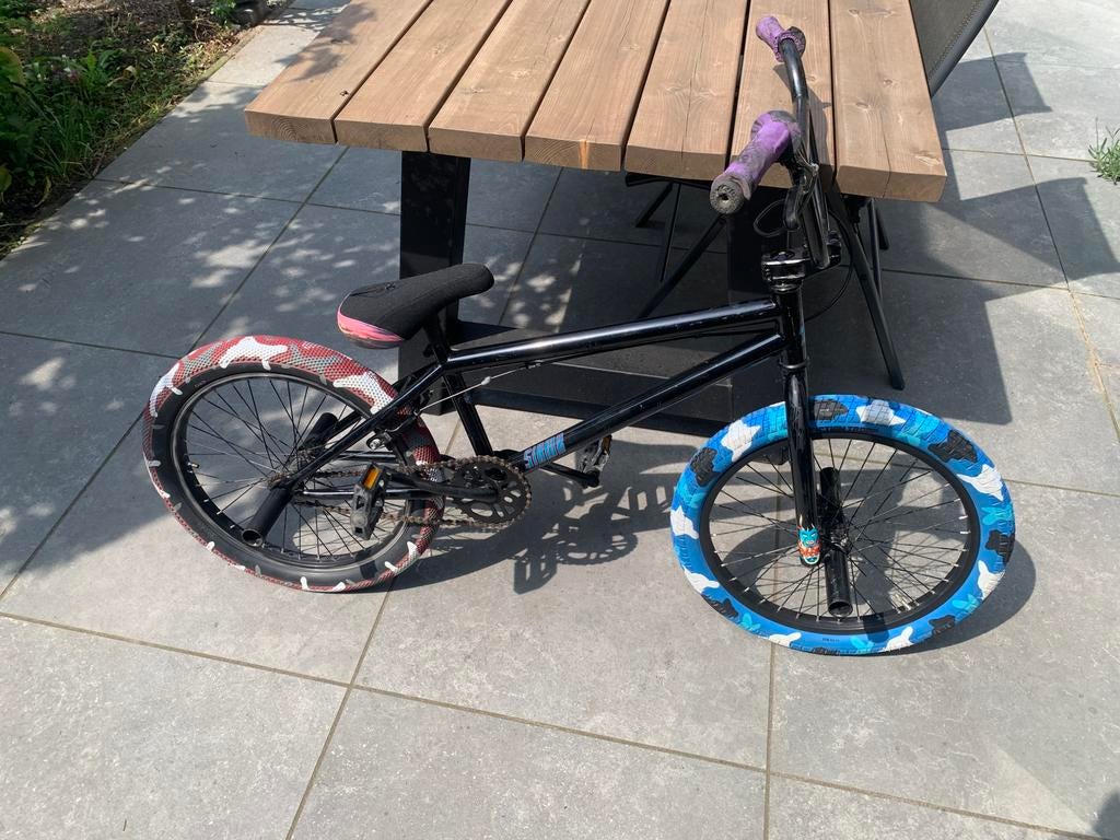 Custom bmx, Fietsen en Brommers, Fietsen | Crossfietsen en BMX, Ophalen, Zo goed als nieuw, Staal
