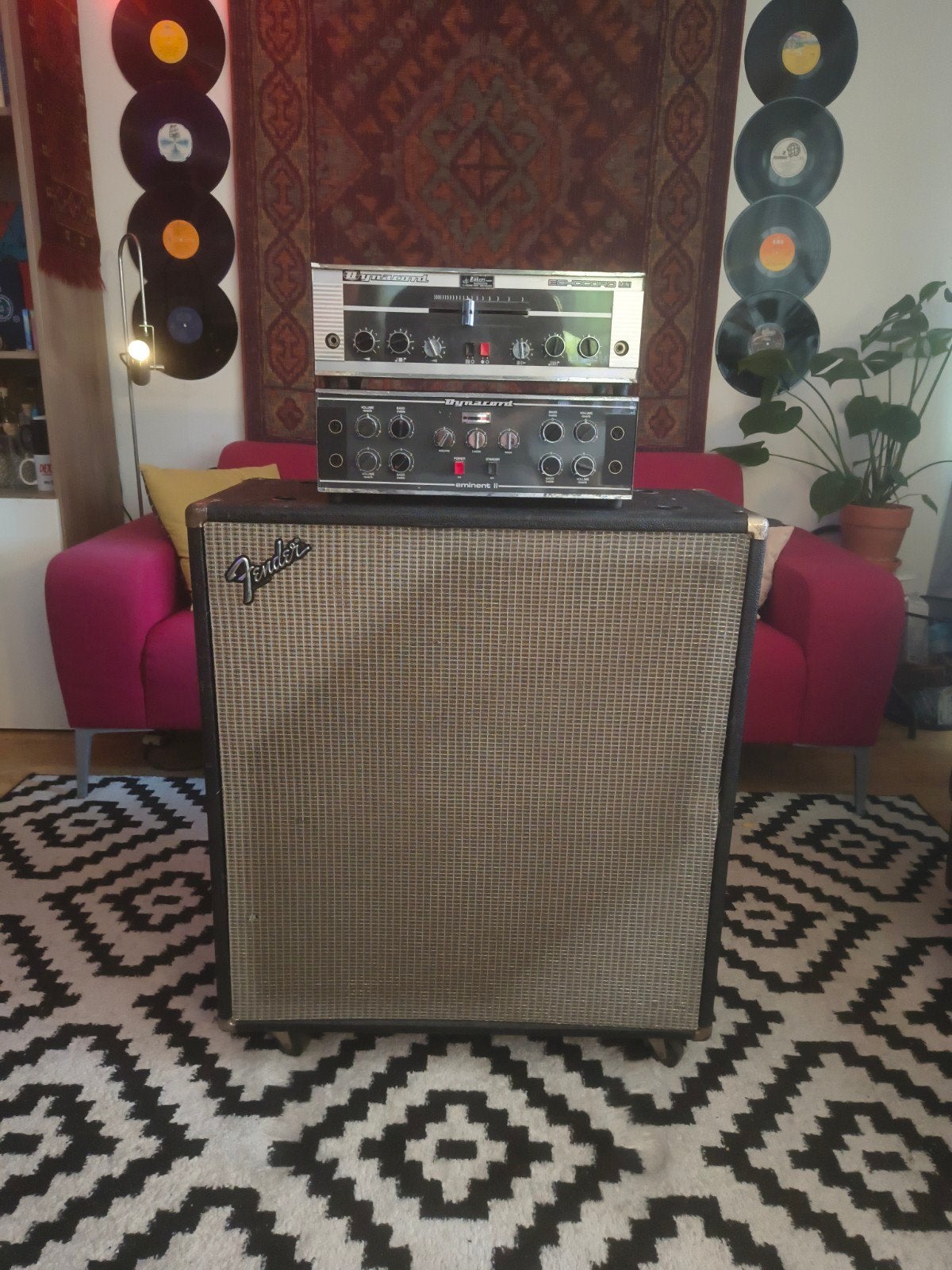 Dynacord Echocord en Eminent 2 set, Ophalen, Gebruikt, 50 tot 100 watt