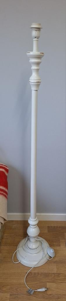 Landelijke vloerlamp, Ophalen, 100 tot 150 cm, Hout, Landelijk