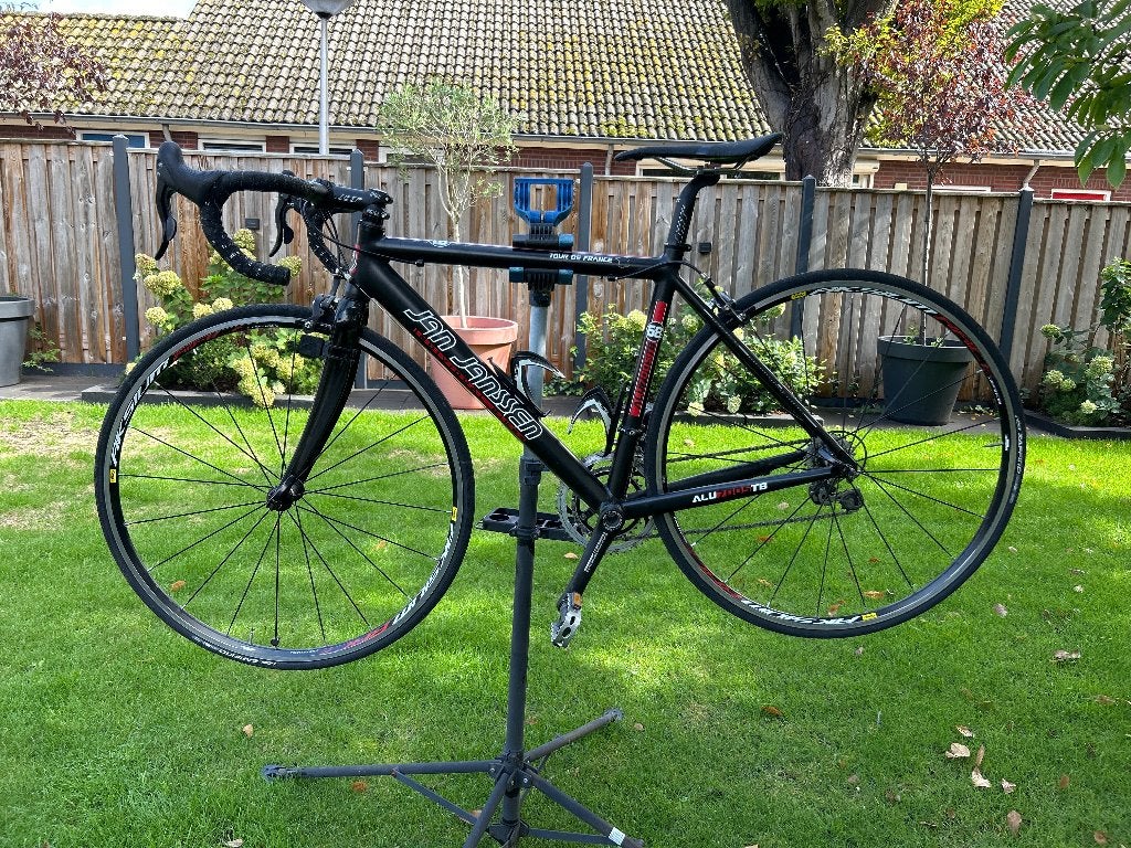 Racefiets Jan Janssen, Gebruikt, Aluminium, 49 tot 53 cm, 15 tot 20 versnellingen