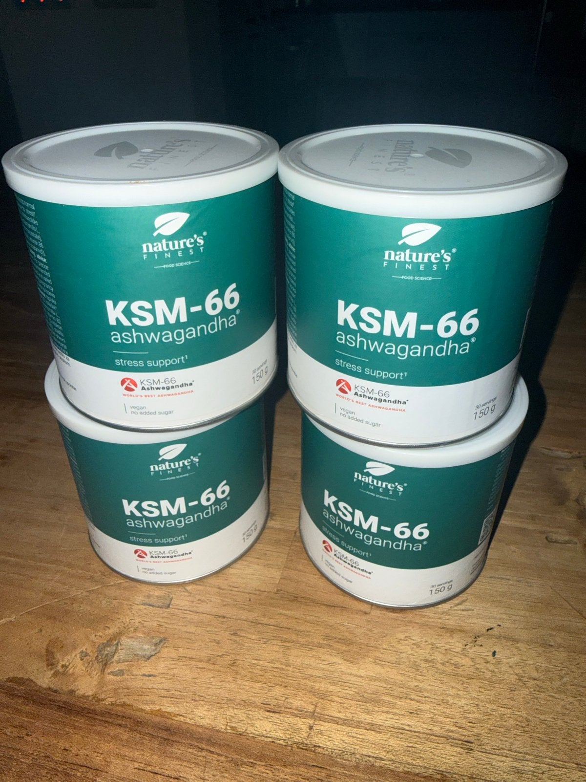 4x Nature's Finest KSM-66 Ashwagandha Stress Support, Ophalen of Verzenden, Nieuw, Poeder of Drank