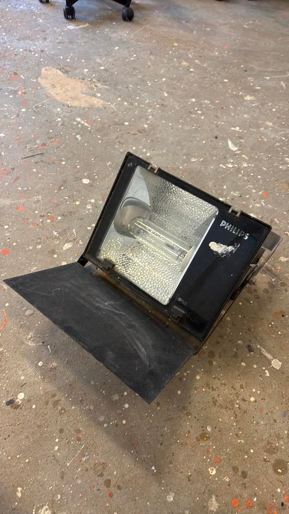 Philips schijnwerper ip55, Ophalen of Verzenden, Gebruikt, Lamp