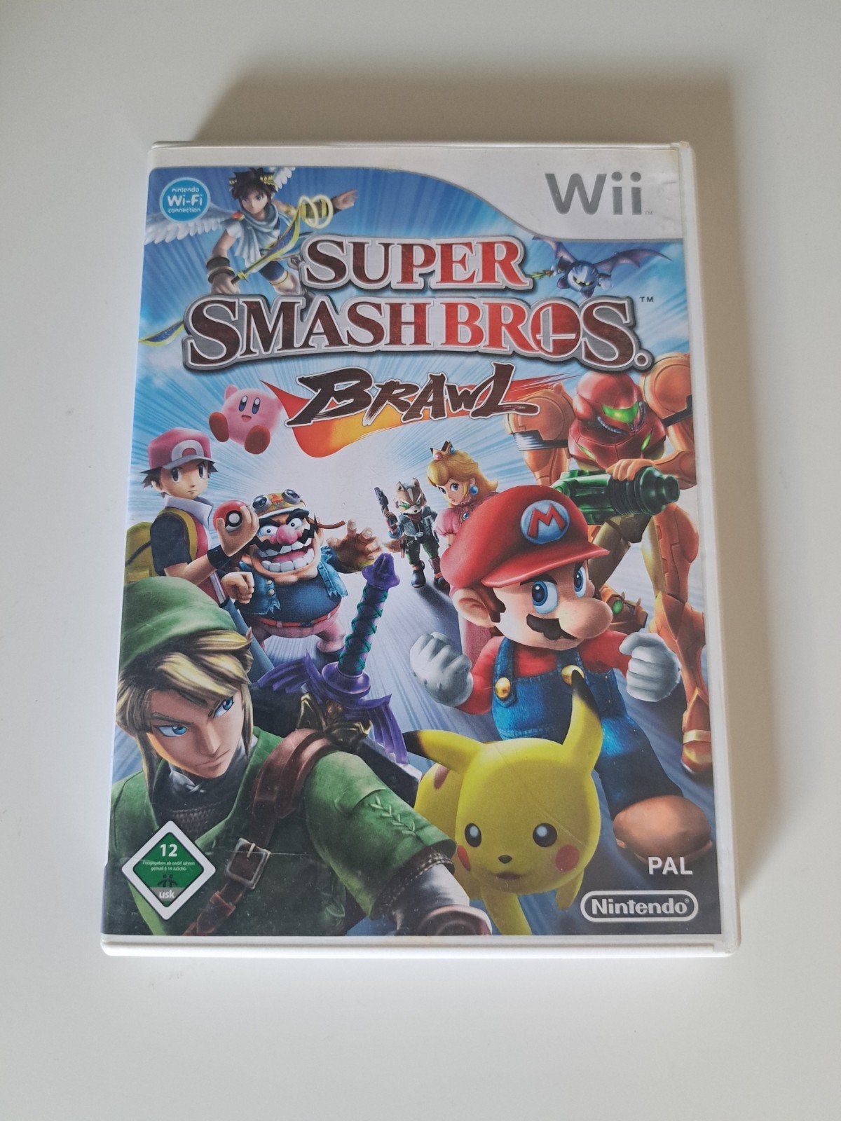 Wii Super Smash Bros. Brawl - Klassieke Vechtgame, Spelcomputers en Games, Games | Nintendo Wii, Gebruikt, Vechten, Ophalen of Verzenden