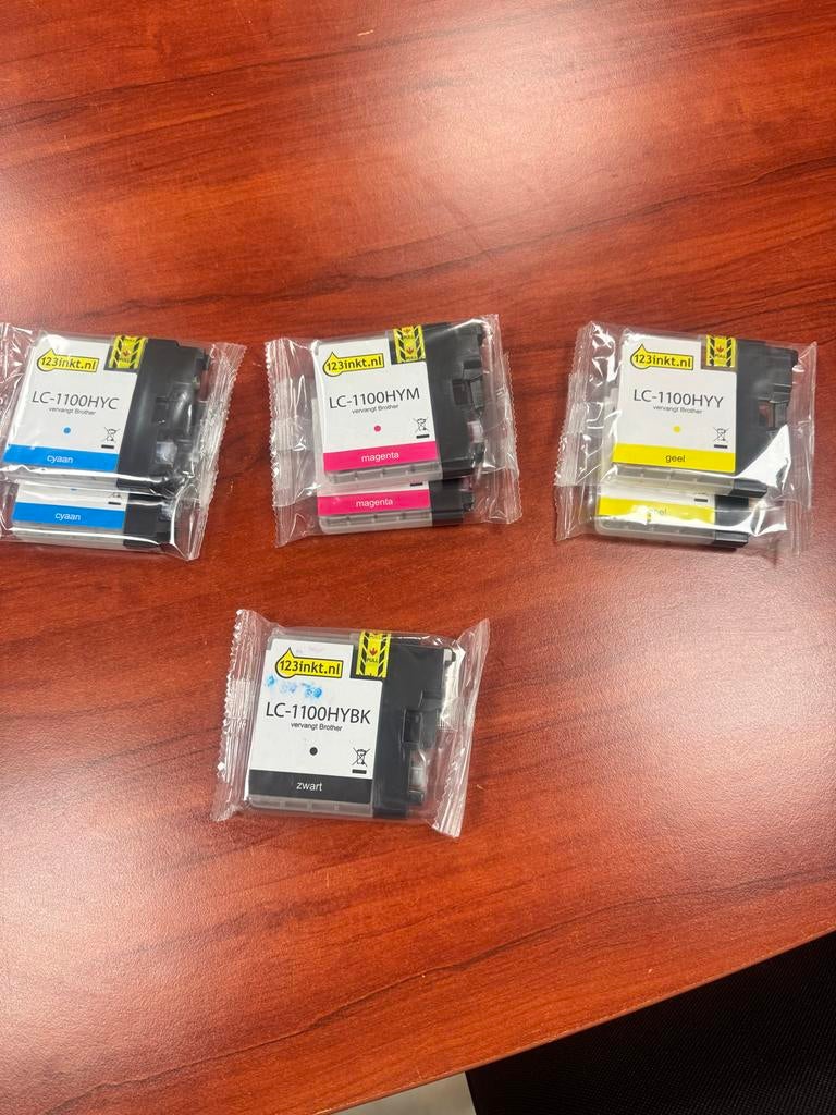 Brother LC980/1100 XL Inkt Cartridges, Ophalen of Verzenden, Nieuw, Cartridge