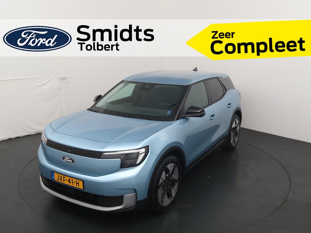 Ford Explorer Premium Extended Range RWD 77 kWh | Adapt. Cru, Achterwielaandrijving, Gebruikt, Zwart, Blauw