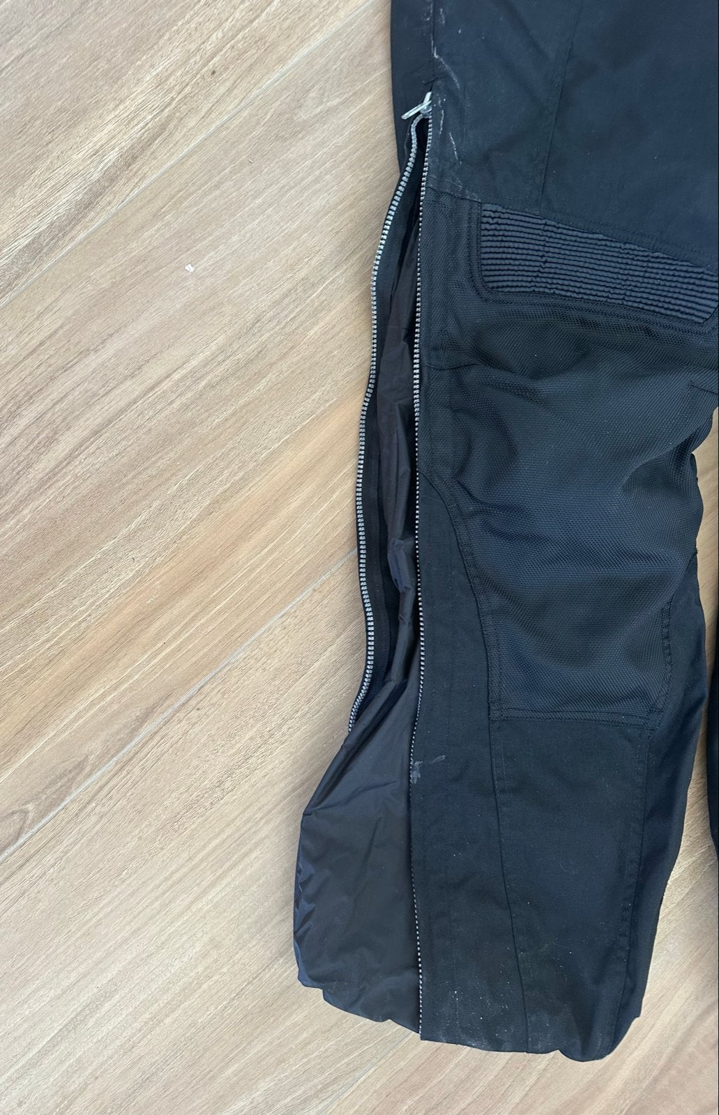 Evolution Mens XL Gevoerde Motorbroek met Protectie, Ophalen of Verzenden, Gedragen, Maat 56/58 (XL), Zwart