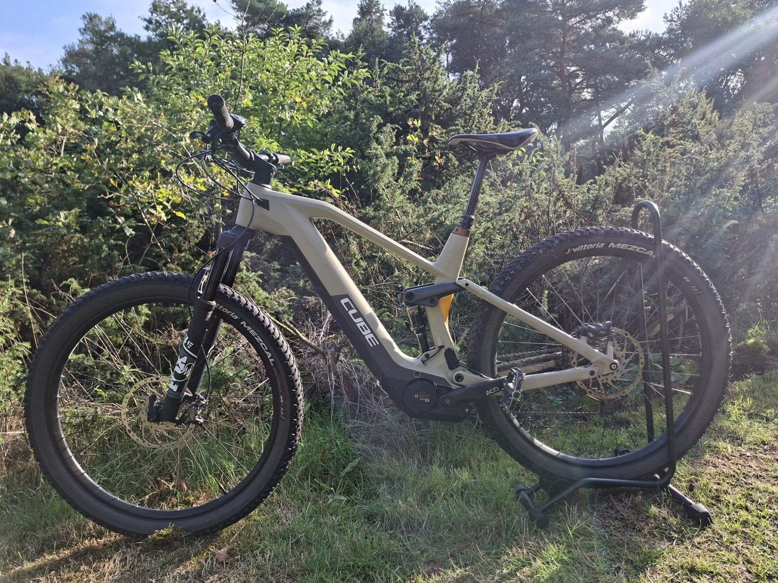 Cube Stereo Hybrid HPC 140 SL, E-MTB, Full suspension Fox, D, Fietsen en Brommers, Fully, Ophalen, Gebruikt, Schijfrem