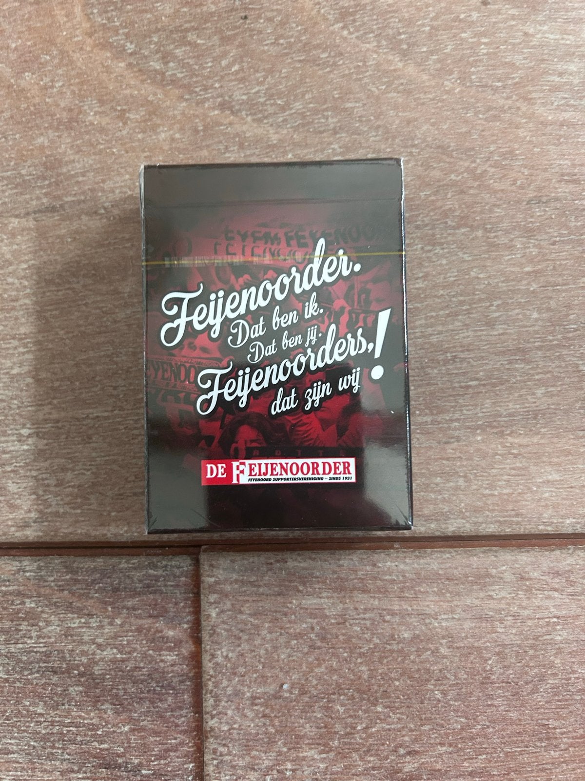 Feyenoord Speelkaarten - Nieuw in verpakking, Een of twee spelers, Verzenden, Nieuw