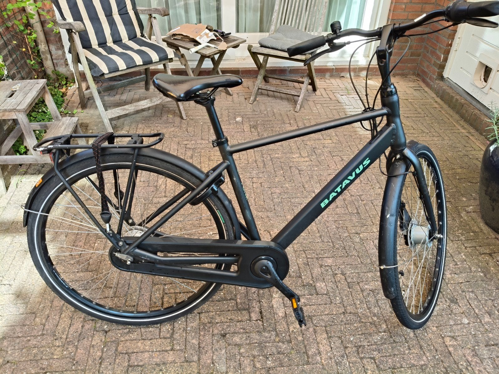 Batavus Fonk 7V Herenfiets, framemaat 48 cm, Ophalen, Gebruikt, Versnellingen, Batavus
