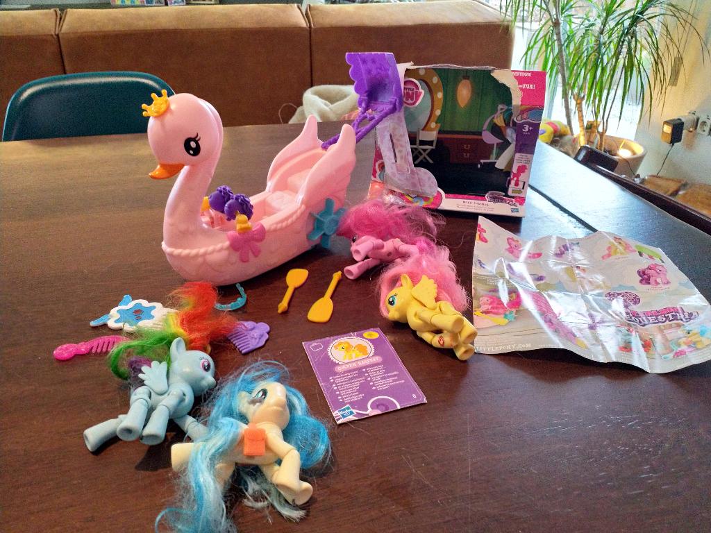 My little pony equestria setje, Ophalen, Gebruikt