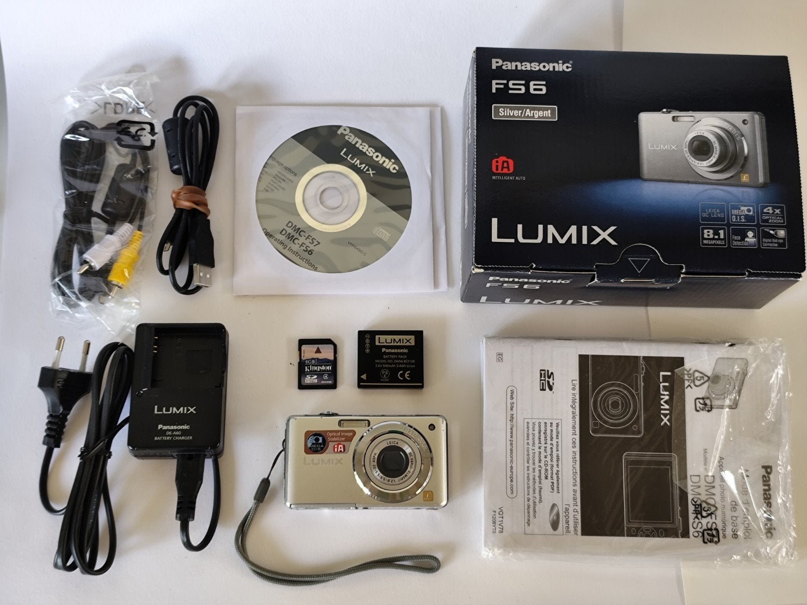 Panasonic Lumix DMC-FS6 - Digitale Camera - Volledig Getest, 8 megapixels, Gebruikt, Panasonic, Ophalen of Verzenden