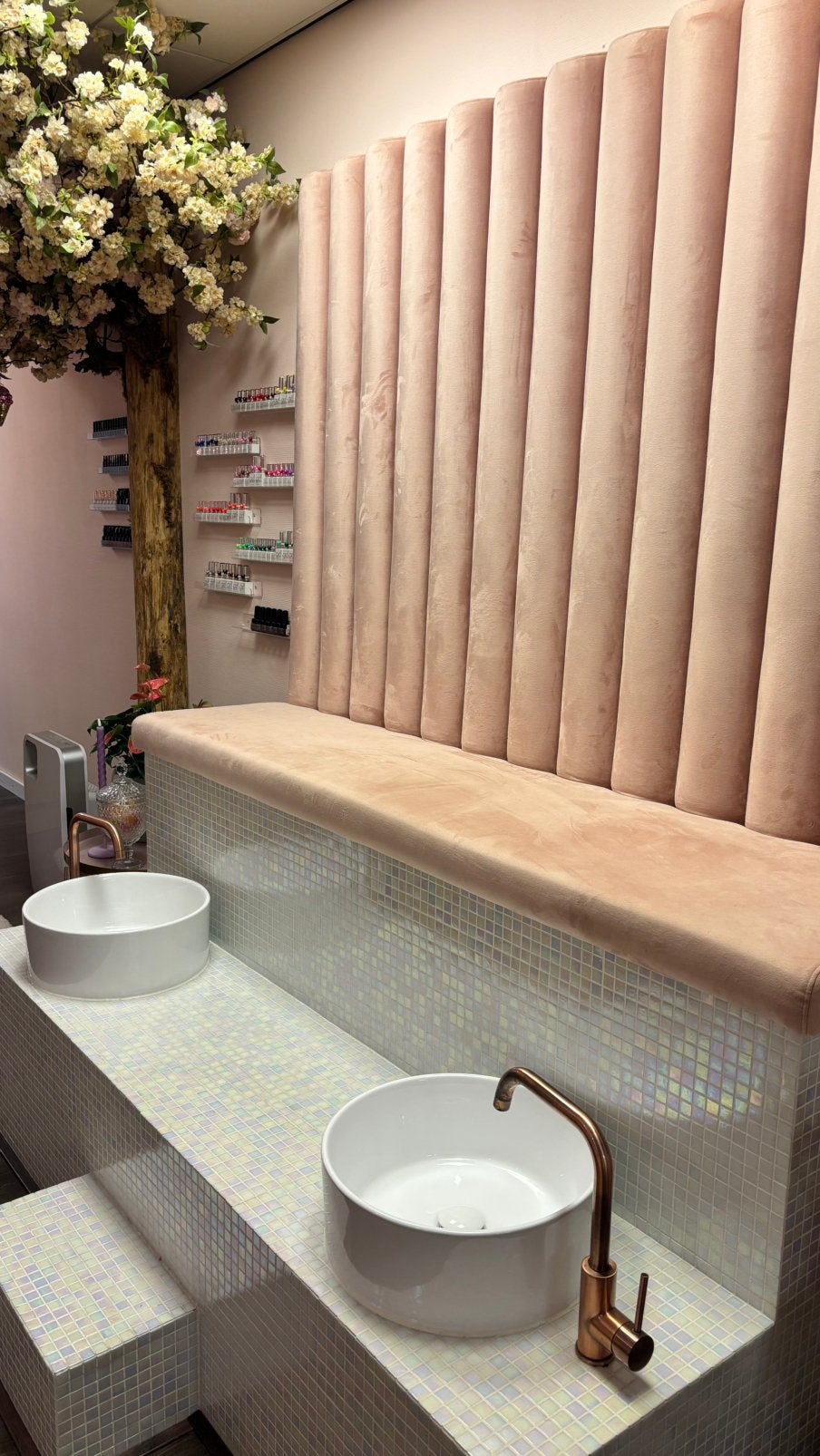 Complete voetenspa/pedicure plek voor beautysalons, Ophalen, Gebruikt