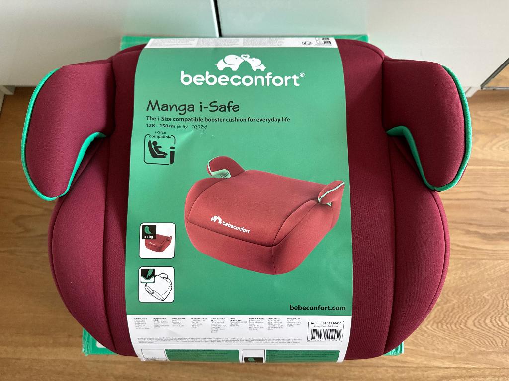 Bebeconfort Manga i-Safe Autostoeltje, Overige merken, Autogordel, 15 t/m 36 kg, Zo goed als nieuw