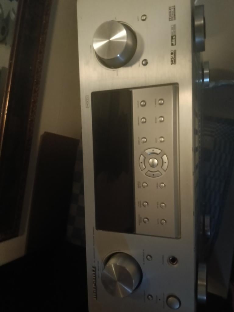 Marantz SR5001 AV Receiver - Zilverkleurig, Marantz, Gebruikt, Ophalen of Verzenden, 120 watt of meer