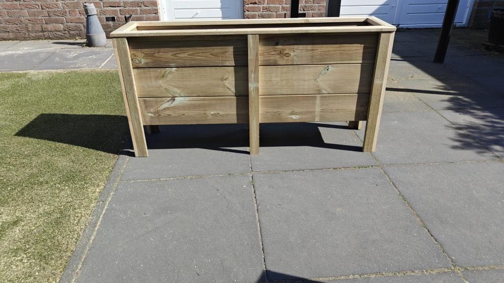 Smalle plantenbak, Tuin en Terras, Bloembakken en Plantenbakken, Ophalen, 100 cm of meer, Nieuw, Rechthoekig