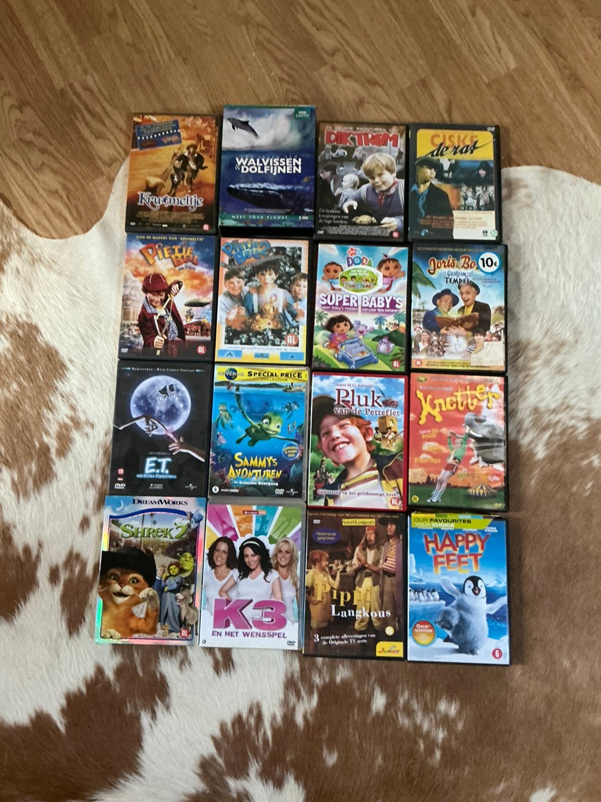 16 kinder dvd’s., Alle leeftijden, Ophalen of Verzenden, Zo goed als nieuw, Overige typen