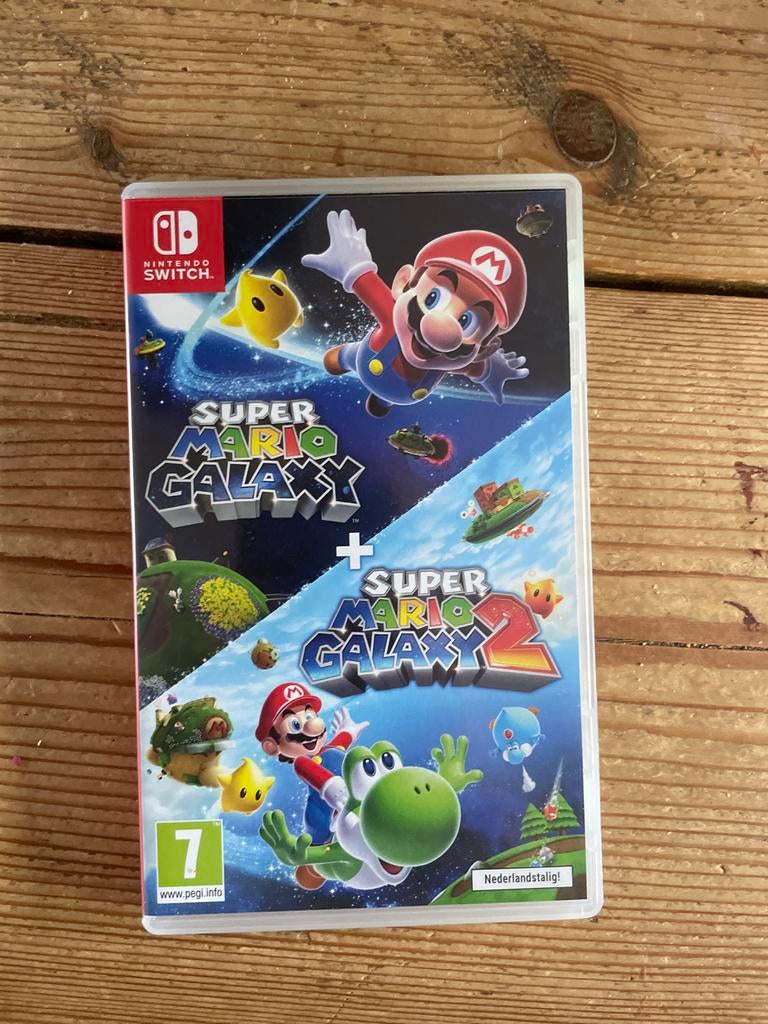 Super Mario Galaxy + Super Mario Galaxy 2 - Nintendo Switch, Spelcomputers en Games, Games | Nintendo Switch, 2 spelers, Eén computer