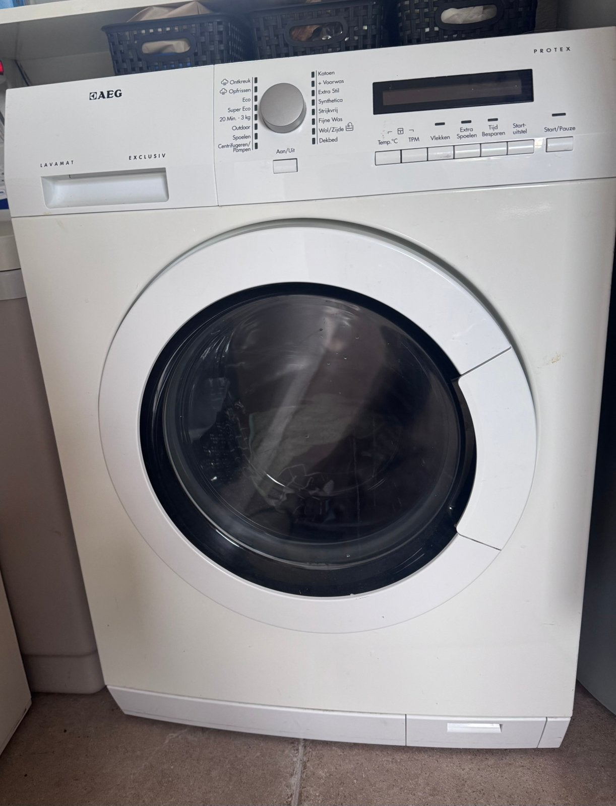 Goedwerkende wasmachine, Ophalen, Gebruikt, Voorlader, Energieklasse A of zuiniger