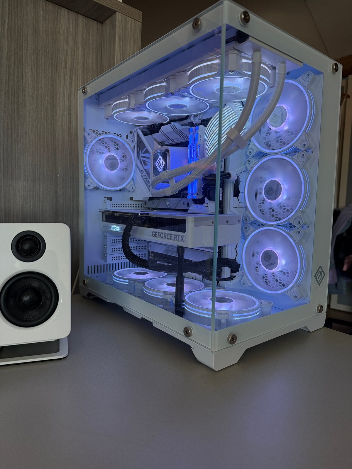 High-End White Gaming PC i9-14900K, RTX5080, 64GB DDR5, 4TB, Computers en Software, Desktop Pc's, Ophalen, 64 GB of meer, Intel Core i9